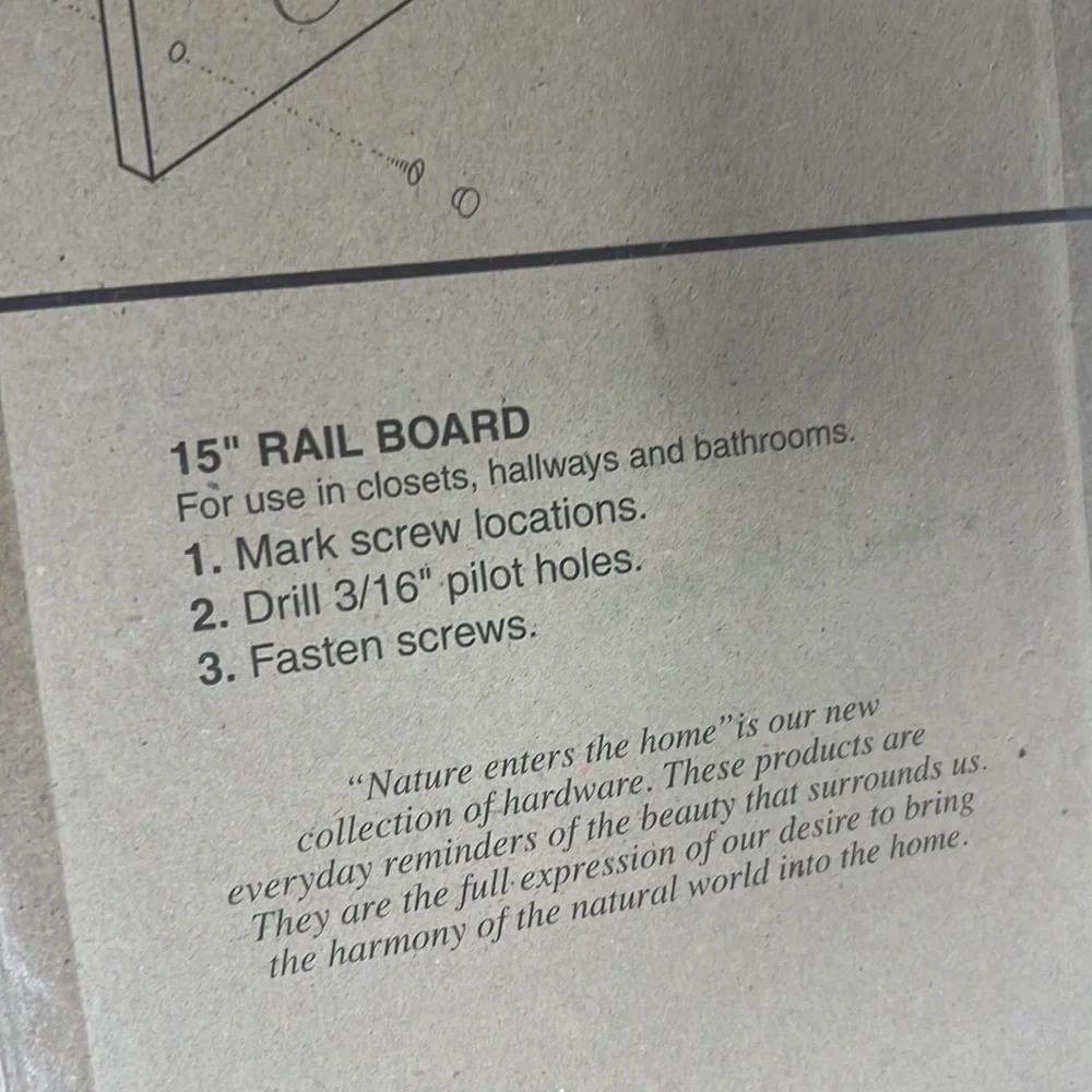 15 inch Rail Board